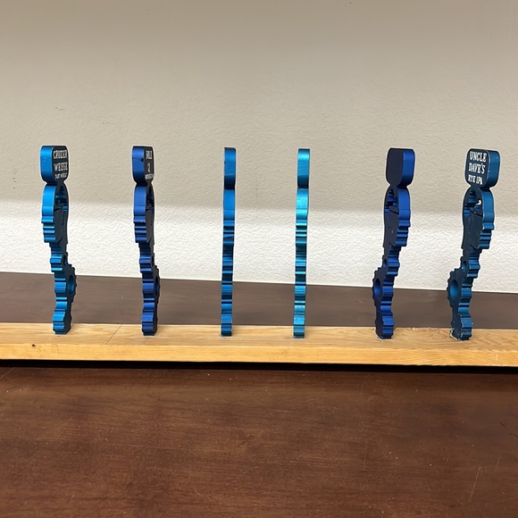 Discretion brewing Company Santa Cruz beer tap handles set of six - Picture 8 of 15